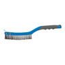 Silverline Stainless Steel Wire Brush with Scraper - 3 Row additional 2