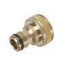 Silverline Tap Connector Brass - 3/4" BSP - 1/2" Male additional 1
