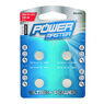 Powermaster Alkaline Button Cell Battery LR44 4pk - 4pk additional 4