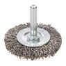 Silverline Rotary Stainless Steel Wire Wheel Brush additional 1