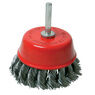 Silverline Rotary Steel Twist-Knot Cup Brush - 75mm additional 1