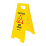 Silverline 'A' Frame Caution Wet Floor Sign - 295 x 610mm English additional 1