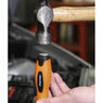 Sealey HV004 Screwdriver Set 8pc Hammer-Thru Hi-Vis Orange additional 1