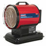 Sealey IR20 Infrared Paraffin/Kerosene/Diesel Heater 20.5kW 230V additional 3
