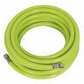Sealey AHFC10 Air Hose High Visibility 10m x &#8709;8mm with 1/4"BSP Unions additional 1