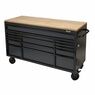 Draper 08238 BUNKER&#174; Workbench Roller Tool Cabinet, 15 Drawer, 61", Grey additional 1