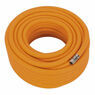 Sealey AHHC2038 Air Hose 20m x &#8709;10mm Hybrid High Visibility with 1/4"BSP Unions additional 1