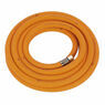 Sealey AHHC538 Air Hose 5m x &#8709;10mm Hybrid High Visibility with 1/4"BSP Unions additional 1