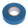 Sealey ITBLU10 PVC Insulating Tape 19mm x 20m Blue Pack of 10 additional 2