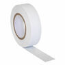 Sealey ITWHT10 PVC Insulating Tape 19mm x 20m White Pack of 10 additional 1