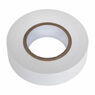 Sealey ITWHT10 PVC Insulating Tape 19mm x 20m White Pack of 10 additional 2