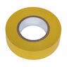 Sealey ITYEL10 PVC Insulating Tape 19mm x 20m Yellow Pack of 10 additional 2