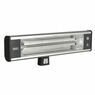 Sealey IWMH1809R High Efficiency Carbon Fibre Infrared Wall Heater 1800W/230V additional 1