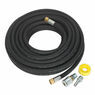Sealey AHK04 Air Hose Kit 15m x &#8709;13mm High Flow with 100 Series Adaptors additional 1