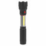 Sealey LED069 Torch/Inspection Light 3W LED + 3W COB LED 4 x AAA Cell additional 5