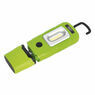 Sealey LED3601G Rechargeable 360° Inspection Lamp 3W COB + 1W LED Green Lithium-Polymer additional 10