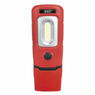 Sealey LED3601R Rechargeable 360° Inspection Lamp 3W COB + 1W LED Red Lithium-Polymer additional 10