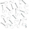 Securlec Cable Clips Round Pack of 100 additional 4