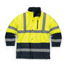 Tough Grit Hi-Vis 2-Tone Waterproof Jacket Yellow/Navy additional 1