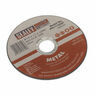 Sealey PTC11510CET Cutting Disc 115 x 1.2mm 22mm Bore Pack of 10 additional 3