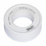 Sealey PTFE1210 PTFE Thread Sealing Tape 12mm x 12m Pack of 10 additional 1