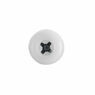 Sealey PTNP1 Number Plate Screw Plastic Enclosed Head 4.8 x 18mm White Pack of 50 additional 3
