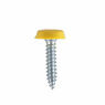 Sealey PTNP6 Number Plate Screw Plastic Enclosed Head 4.8 x 24mm Yellow Pack of 50 additional 3
