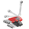 Facom 467BF.JP10PB Ratchet Combination Flexi Wrench Set, 10 Piece additional 2