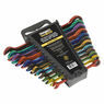 Sealey S01075 Ratchet Combination Spanner Set 12pc Multi-Coloured Metric additional 2