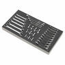 Sealey S01125 Tool Tray with Specialised Spanner Set 30pc - Metric additional 2