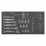 Sealey S01125 Tool Tray with Specialised Spanner Set 30pc - Metric additional 3