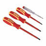 Sealey S01155 Electrician's Screwdriver Set 4pc VDE Approved additional 2