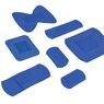 Scan Assorted Hypoallergenic Blue Plasters 120 additional 2