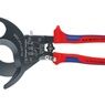 Knipex 95 31 Series Ratchet Action Cable Shears, Multi-Component Grip additional 7