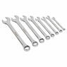 Sealey S0870 Combination Spanner Set 8pc Whitworth additional 1
