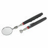 Sealey S0940 Telescopic Magnetic Pick-Up Tool & Inspection Mirror Set 2pc additional 2
