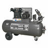 Sealey SAC3203B3PH Compressor 200ltr Belt Drive 3hp with Front Control Panel 415V 3ph additional 1