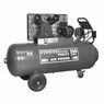 Sealey SAC3203B3PH Compressor 200ltr Belt Drive 3hp with Front Control Panel 415V 3ph additional 5