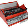 Teng TC187 Mega Rosso Tool Kit Set of 187 1/4 3/8 & 1/2in additional 1