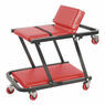 Sealey SCR79 Creeper/Seat Steel with 7 Wheels & Adjustable Head Rest additional 3