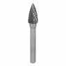 Sealey SDB03 Tungsten Carbide Rotary Burr Arc Pointed Nose 10mm additional 3