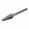 Sealey SDB06 Tungsten Carbide Rotary Burr Conical Ball Nose 10mm additional 1