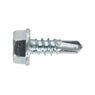 Sealey SDHX4213 Self Drilling Screw 4.2 x 13mm Hex Head Zinc DIN 7504K Pack of 100 additional 2