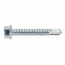 Sealey SDHX5538 Self Drilling Screw 5.5 x 38mm Hex Head Zinc DIN 7504K Pack of 100 additional 2