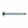 Sealey SDHX6350 Self Drilling Screw 6.3 x 50mm Hex Head Zinc DIN 7504K Pack of 100 additional 2