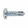 Sealey SDPH4213 Self Drilling Screw 4.2 x 13mm Pan Head Phillips Zinc D7504N Pack of 100 additional 2