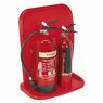 Sealey SFEH02 Fire Extinguisher Stand - Double additional 2
