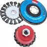 Hilka 3 pce Wire Brush & Wheel Set for Angle Grinders additional 1
