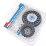 Hilka 3 pce Wire Brush & Wheel Set for Angle Grinders additional 4