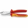 Draper 26789 KNIPEX 74 06 200 SB VDE Insulated High Leverage Diagonal Cutter, 200mm additional 1
